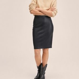 Leather Skirt